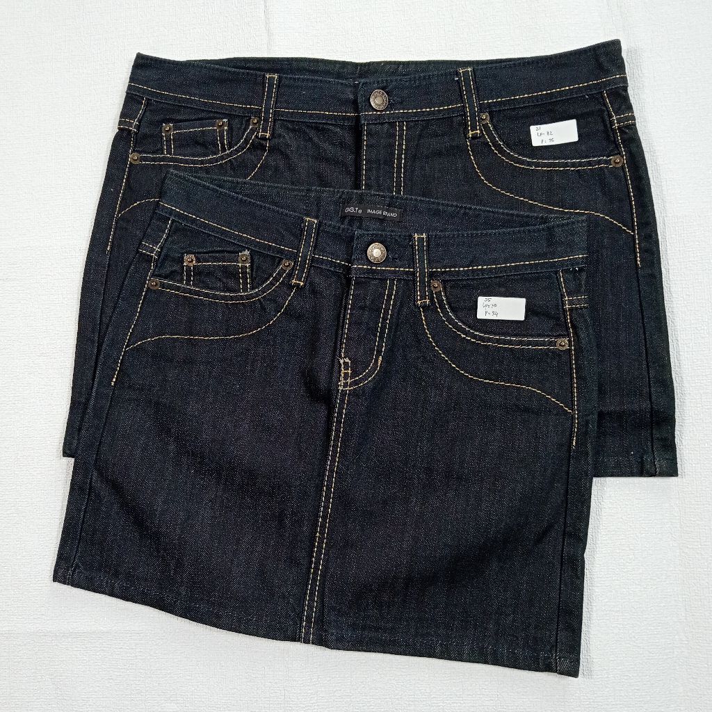 LYNT FASHION ROK JEANS PENDEK || ROK MINI || ROK DENIM || MINI SKIRT JEANS || DENIM SKIRT