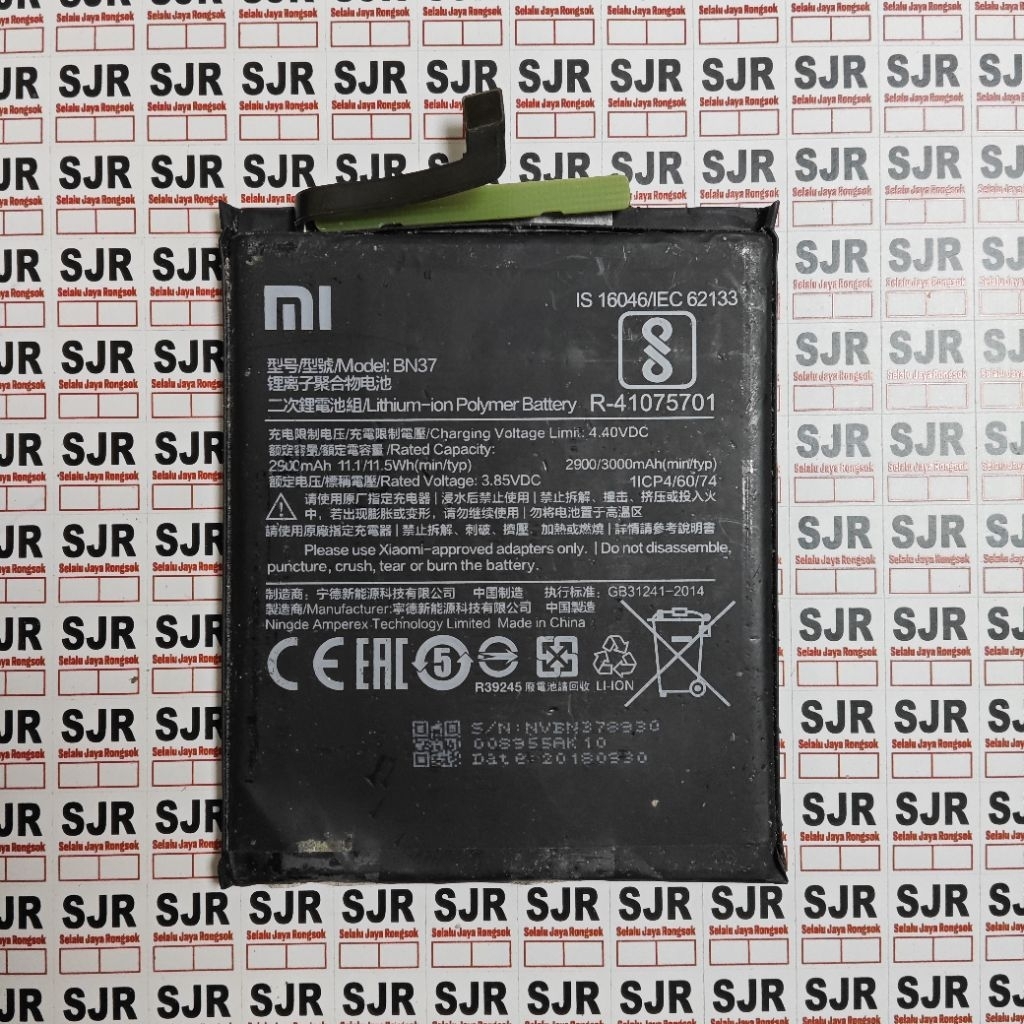 `Baterai Redmi 6a (BN37) Copotan Ori