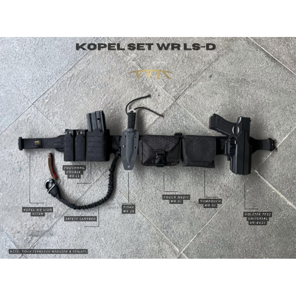Kopel Set Tactical/Kopel Set TNI POLRI Tactical
