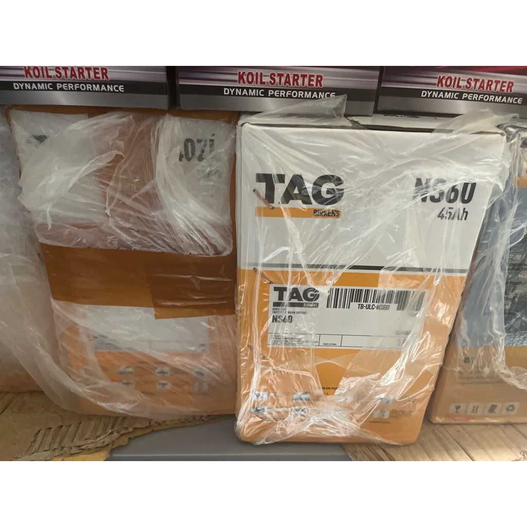 AKI NS60 NS60L kering GARANSI 1 Tahun