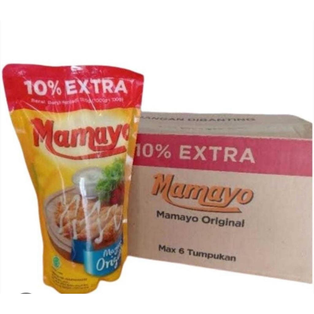 Mayo Mamayo 1kg x 12 Dus / Mayonaise Mamayo 1kg X 12 Dus / Mayo Mamayo 1kg isi 12 Dus