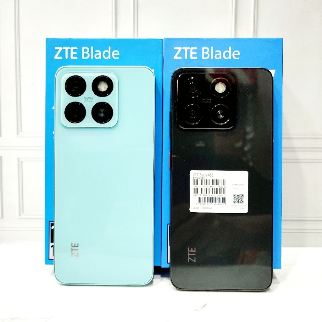ZTE BLADE A55 4/128GB SECOND FULLSET ORIGINAL BERGARANSI
