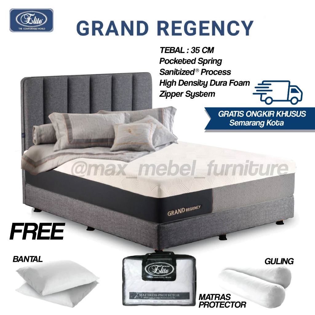 Springbed Kasur ELITE Grand Regency Mebel Furniture MCS Semarang