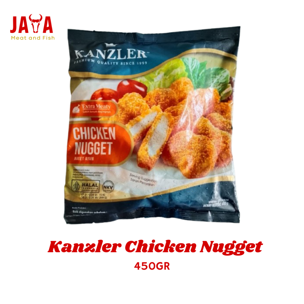 KANZLER CHICKEN NUGGET 450GR | NUGGET KANZLER 450GR