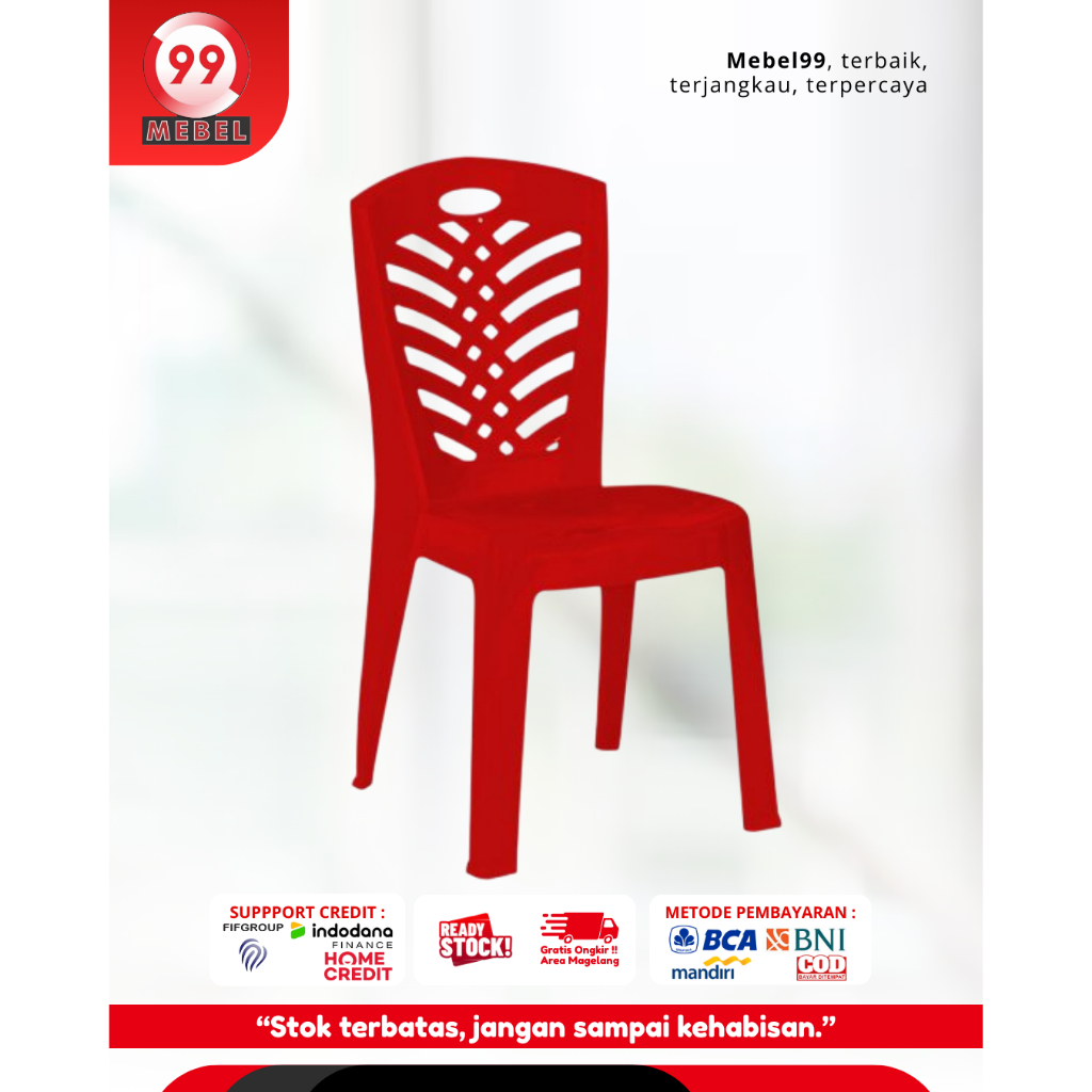 Kursi Napolly 209 kursi plastik