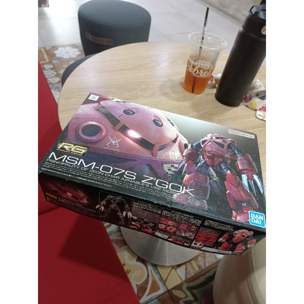 mainan robot gundam RG Z GOK
