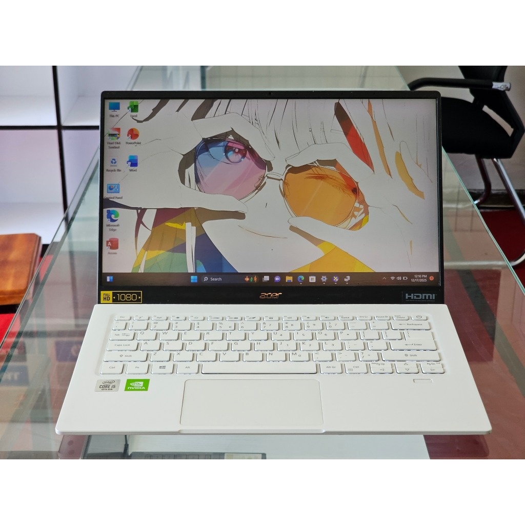 ACER Swift 5 SF514 54GT intel Core i5 Gen 10 Ram 16 GB Nvidia MX 250 Touchscreen Ultraslim Kencang P