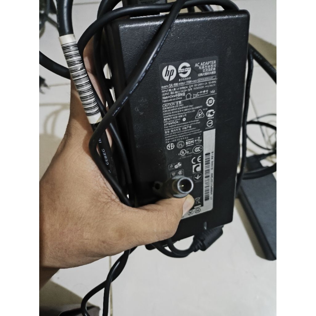 adaptor charger pc all in one hp pavilion