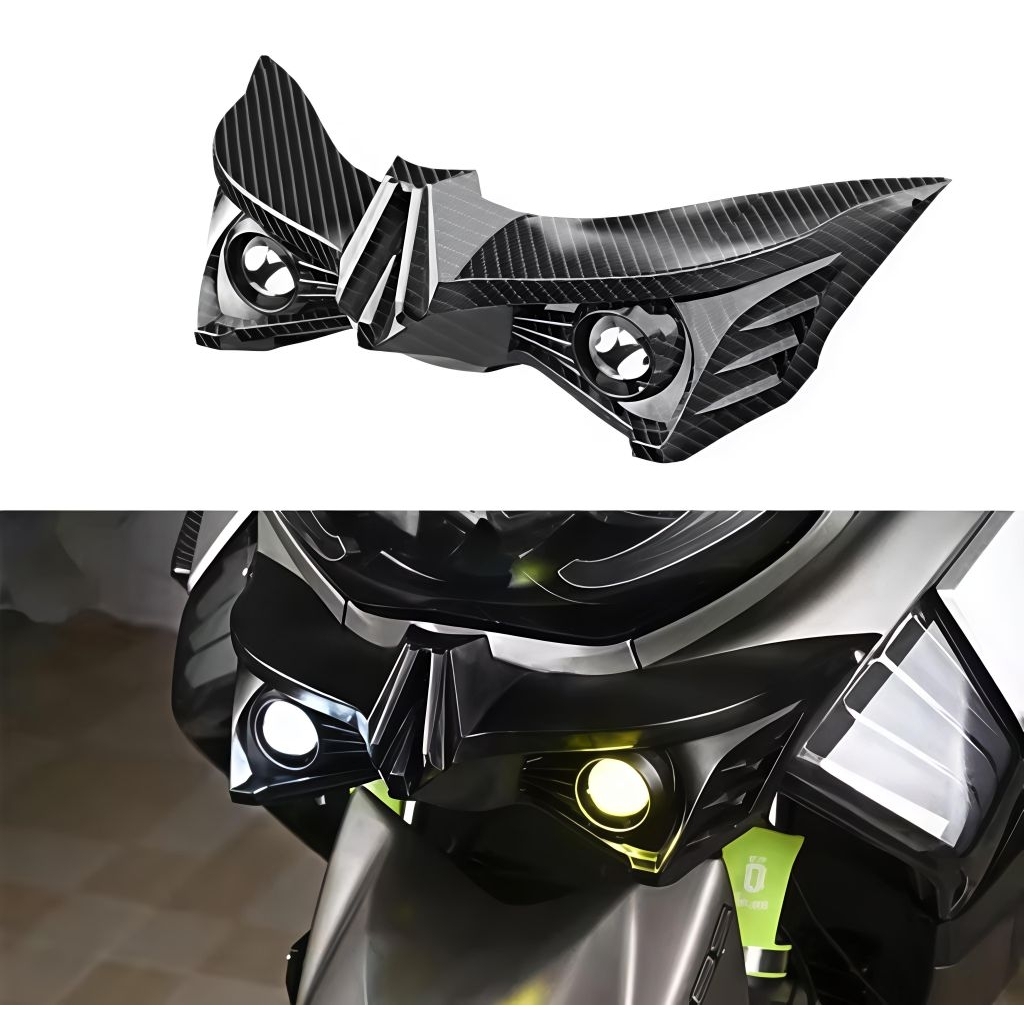 Winglet Nmax Plus Mini Driving Sepasang Nmax Old 2015-2019 Carbon