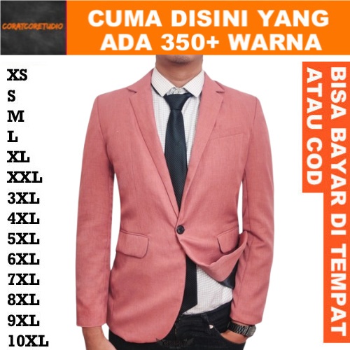 READY STOCK REALPIC GRAYWOL JAS PRIA UKURAN BESAR / JAS NIKAH UKURAN JUMBO JAS Blazer Celana Merah M