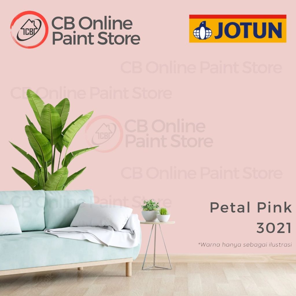 CAT TEMBOK JOTUN - PETAL PINK 3021 - PAIL