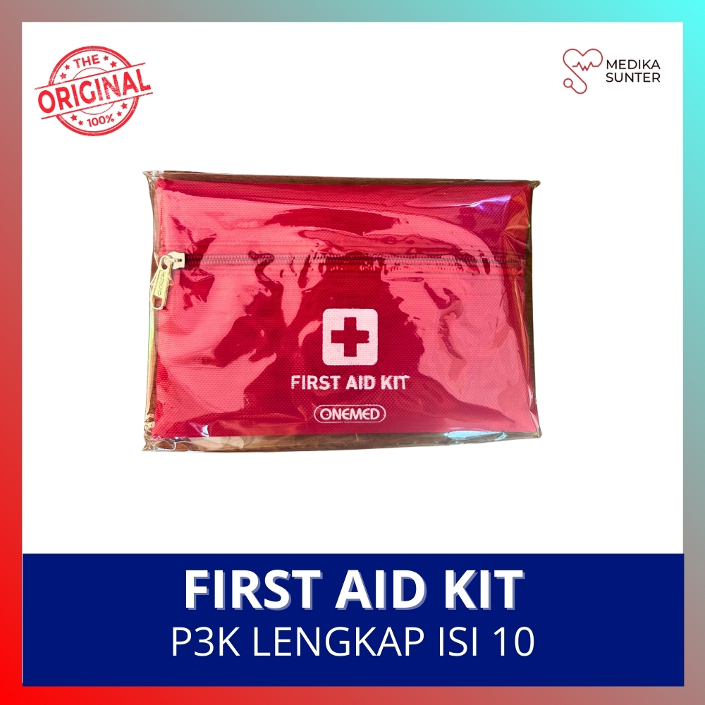 P3K POUCH + ISI / P3K POUCH ISI 10 LENGKAP / KOTAK P3K LENGKAP / P3K