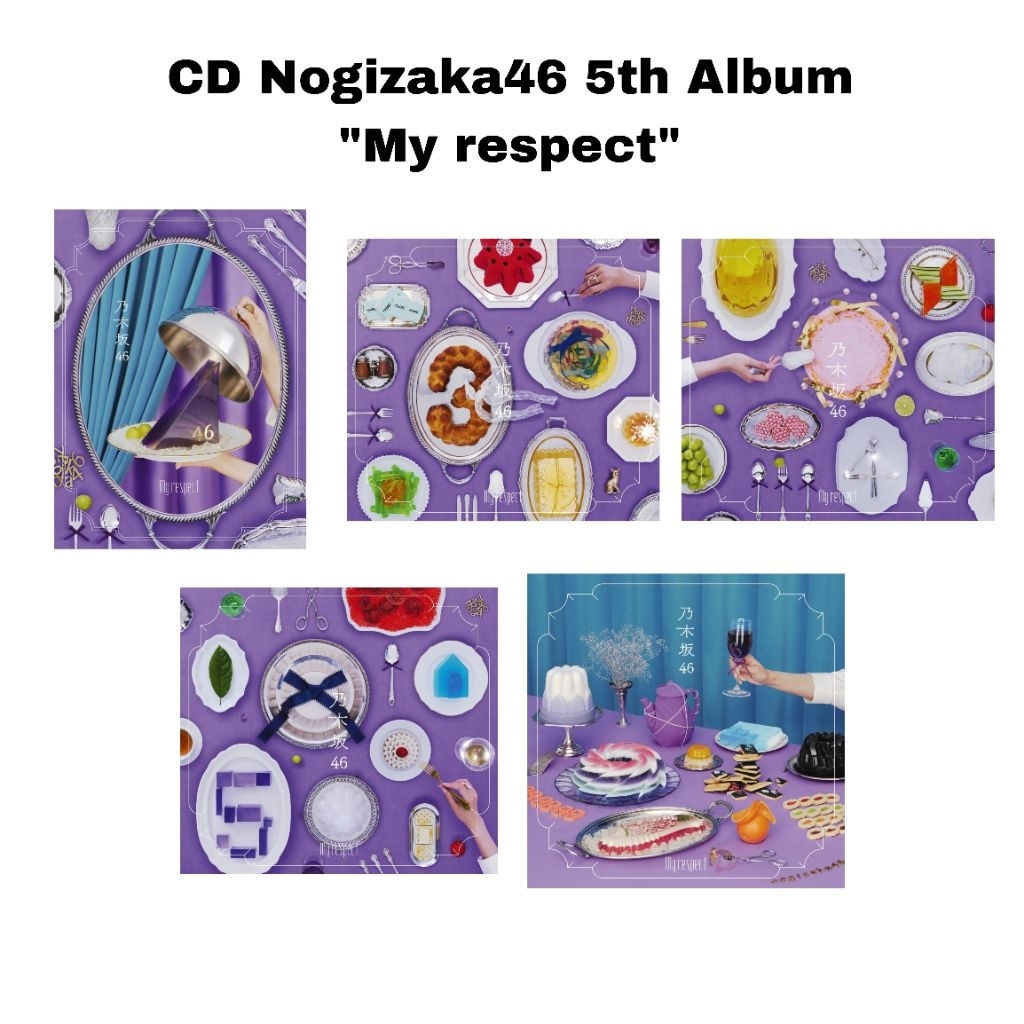 CD Nogizaka46 5th Album "My respect" (Limited Edition/Regular Edition)