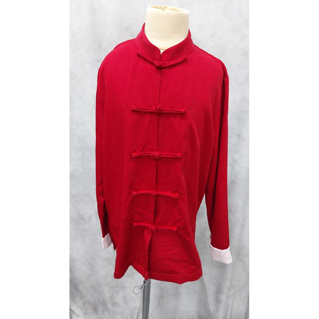 Atasan cheongsam anak laki laki cheongsam anak cowok merah