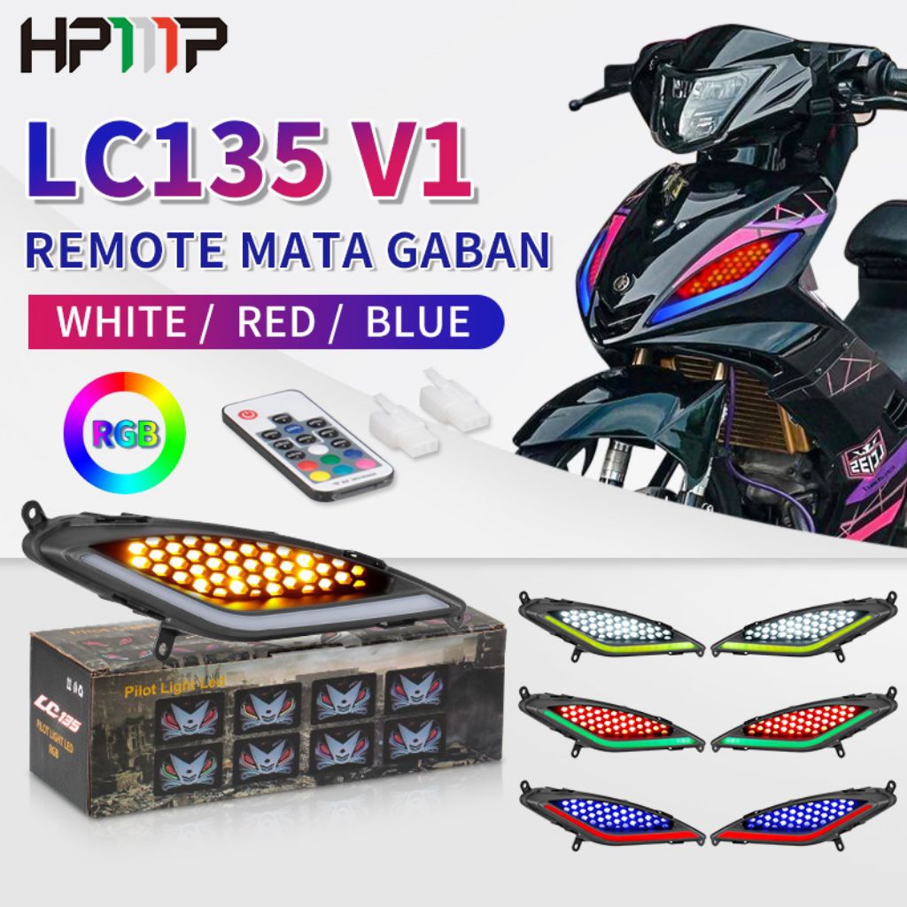 HPMP Lampu Depan Jupiter MX LC 135LC/135 V1 LED 25W 12V HP-D178  Yamaha LC135 V1
