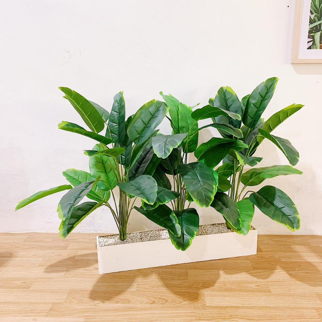 Pohon Pisang Artificial Besar Tanaman Daun Pisang Dekorasi Pohon Hias