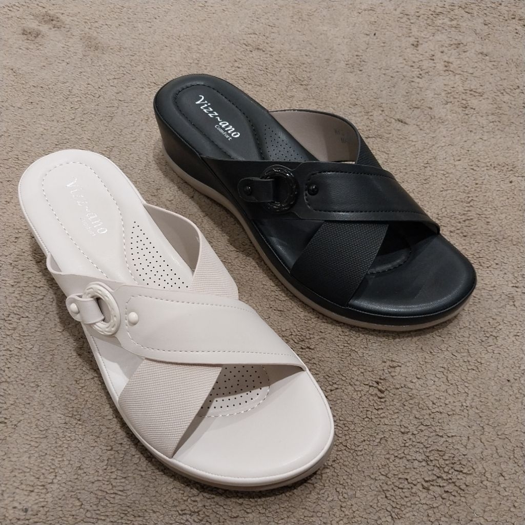 VIZZANO sandal wanita wedges 5cm comfort anti slip