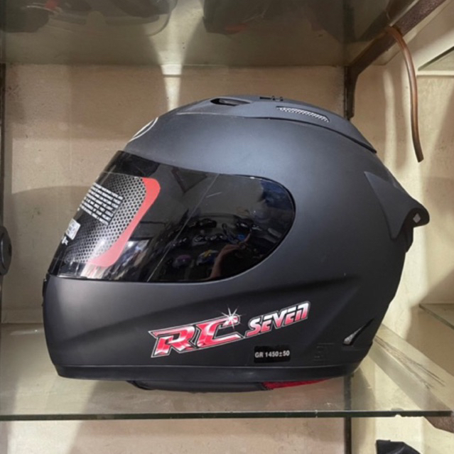 Helm KYT RC Seven Hitam Doff