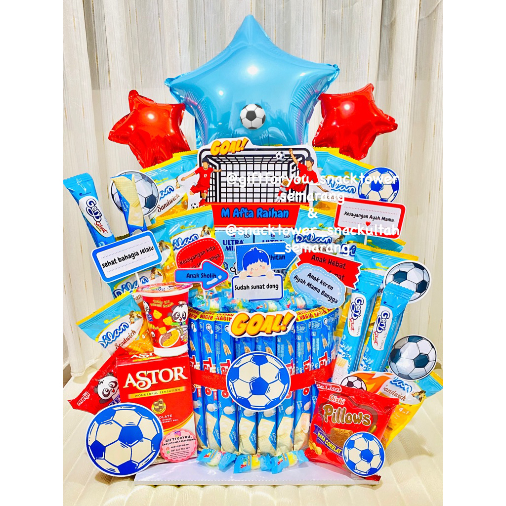 PROMO - instan READY SNACK TOWER BISA PESAN DADAKAN INSTAN PERMEN TUMPAH TARIK UANG PERMENN | CHIKI 