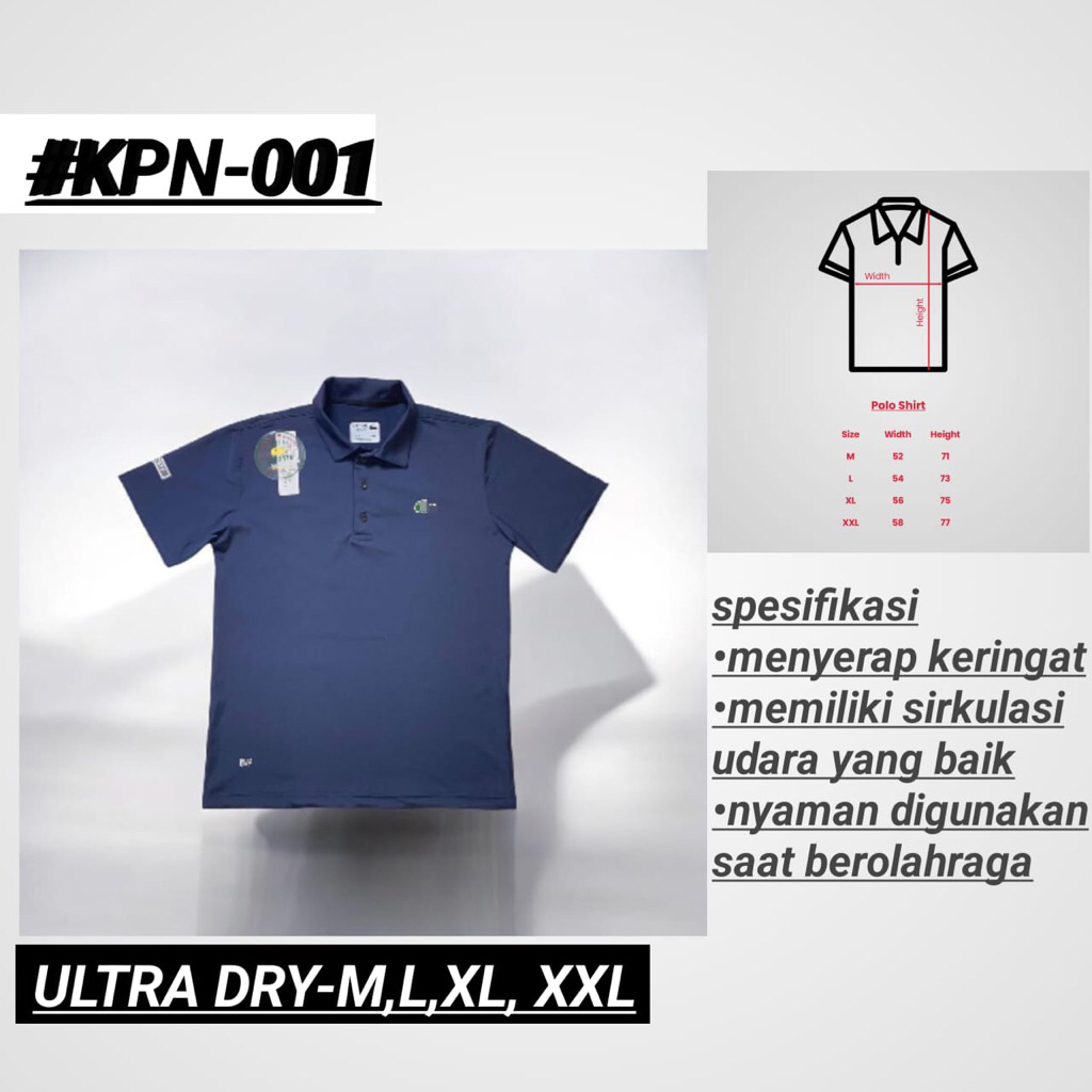 BAJU OLAHRAGA POLO TENNIS/PADEL/BADMINTON/GOLF/GYM