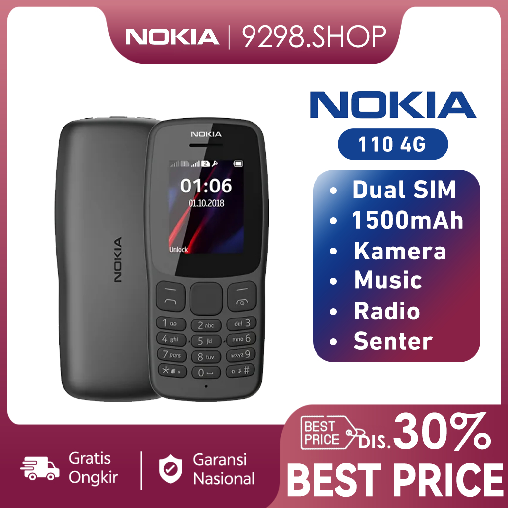 Hp Nokia 106 2018 Bergaransi