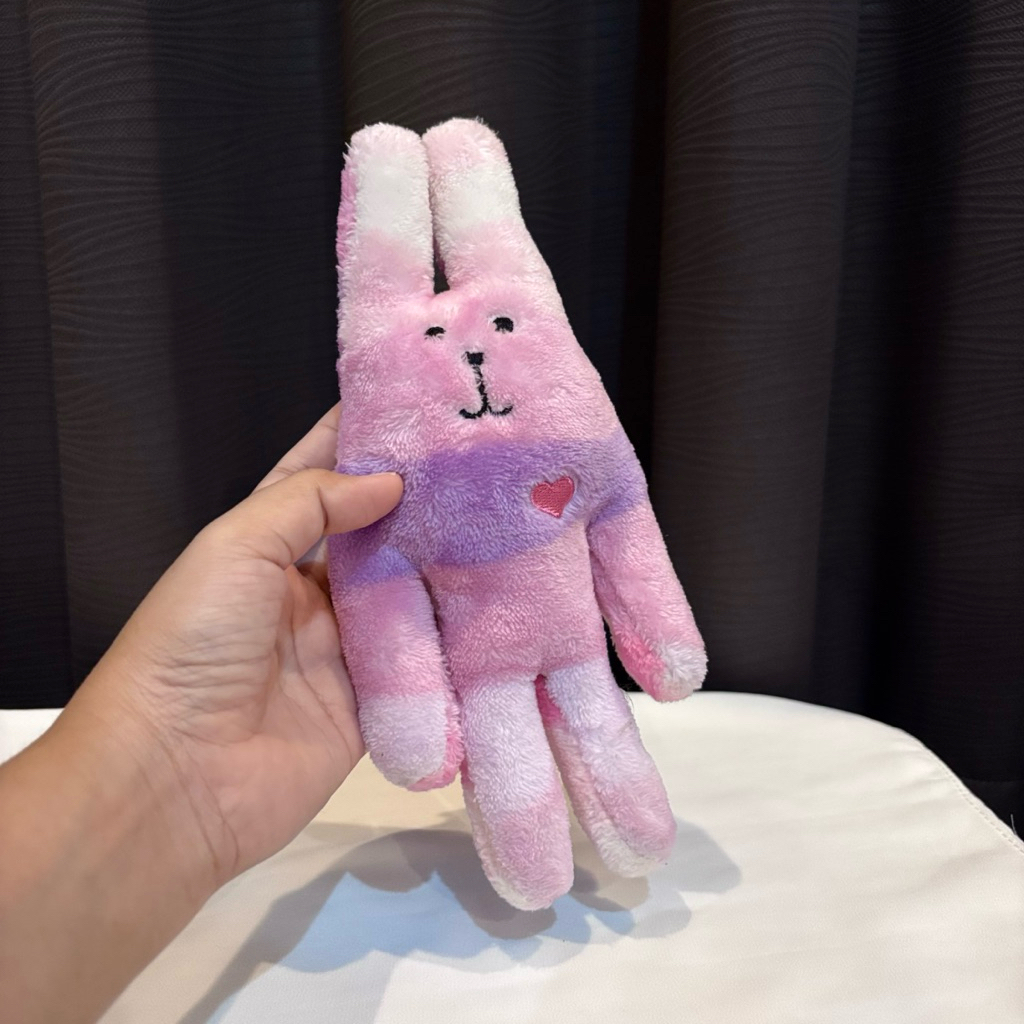 craftholic bunny plush premium doll bag charm