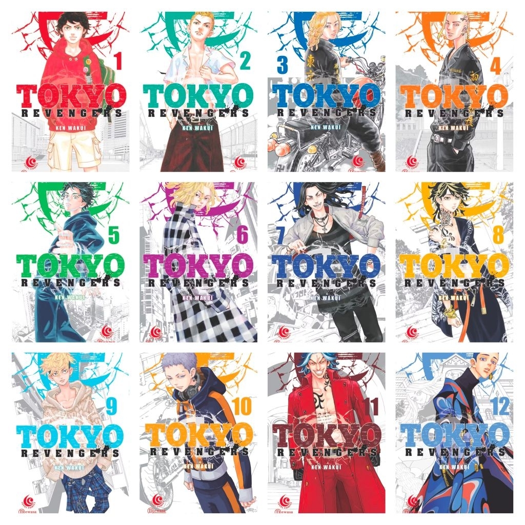 Buku Komik Level Comic: Tokyo Revengers Character Book Heaven and Earth Vol. 1 2 3 4 5 6 7 8 9 10 11