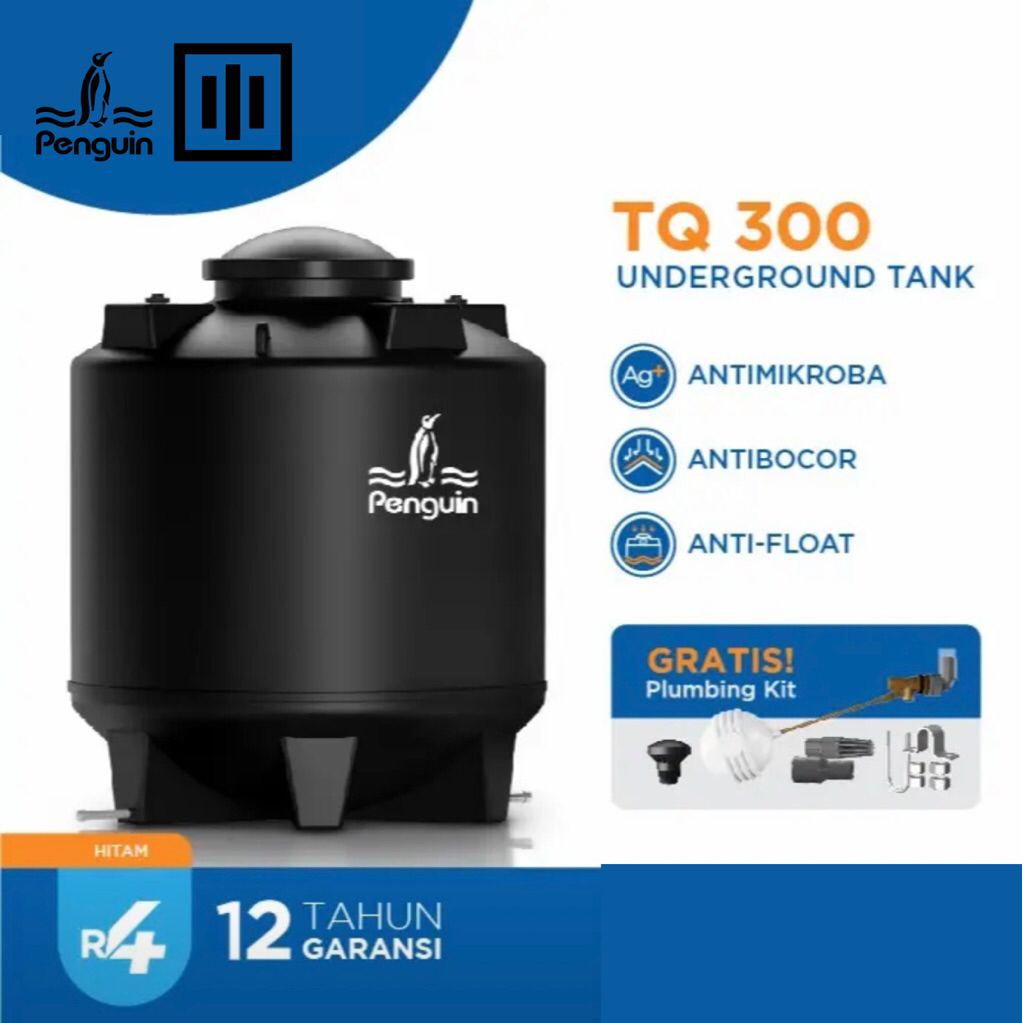 Toren / Tandon / Tangki Air Penguin Underground 3000 Liter - TQ 300