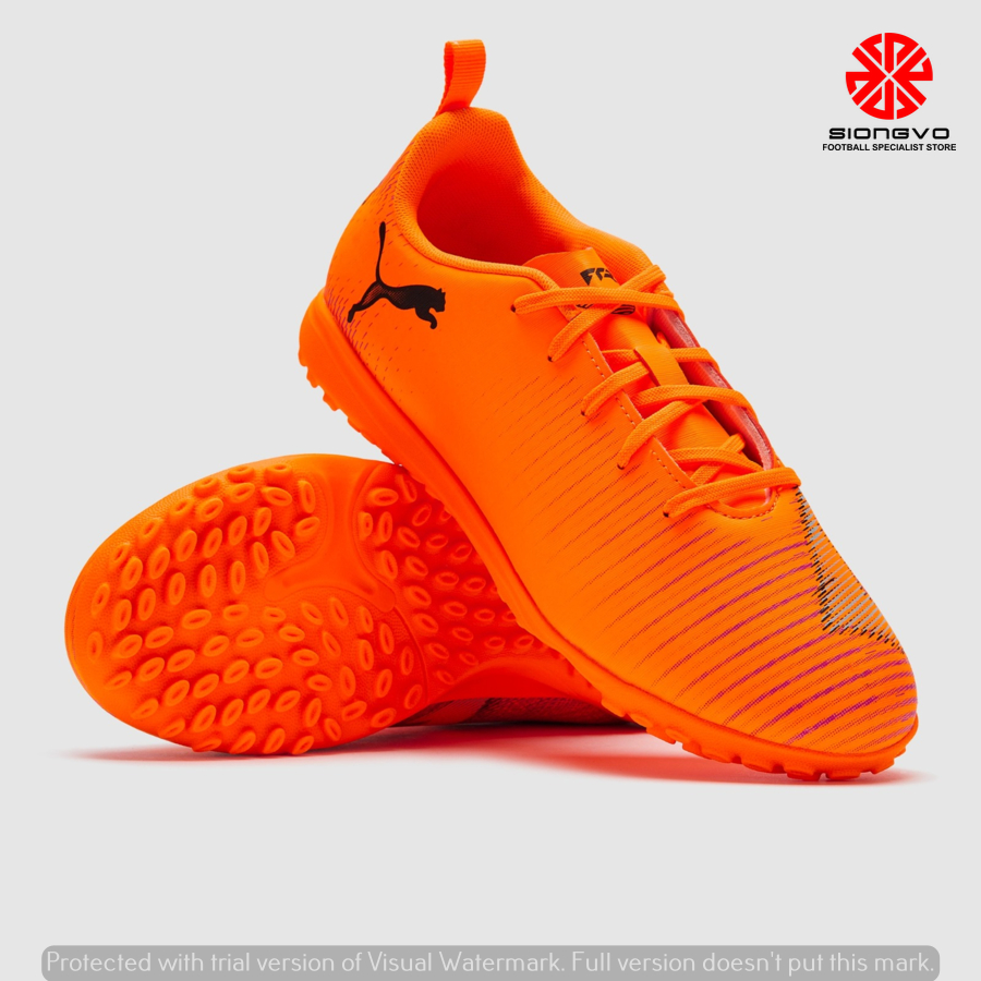 SEPATU FUTSAL MINI SOCCER ANAK - PUMA FUTURE 8 PLAY TT JR JUNIOR TURF HOT PURSUIT 10862603