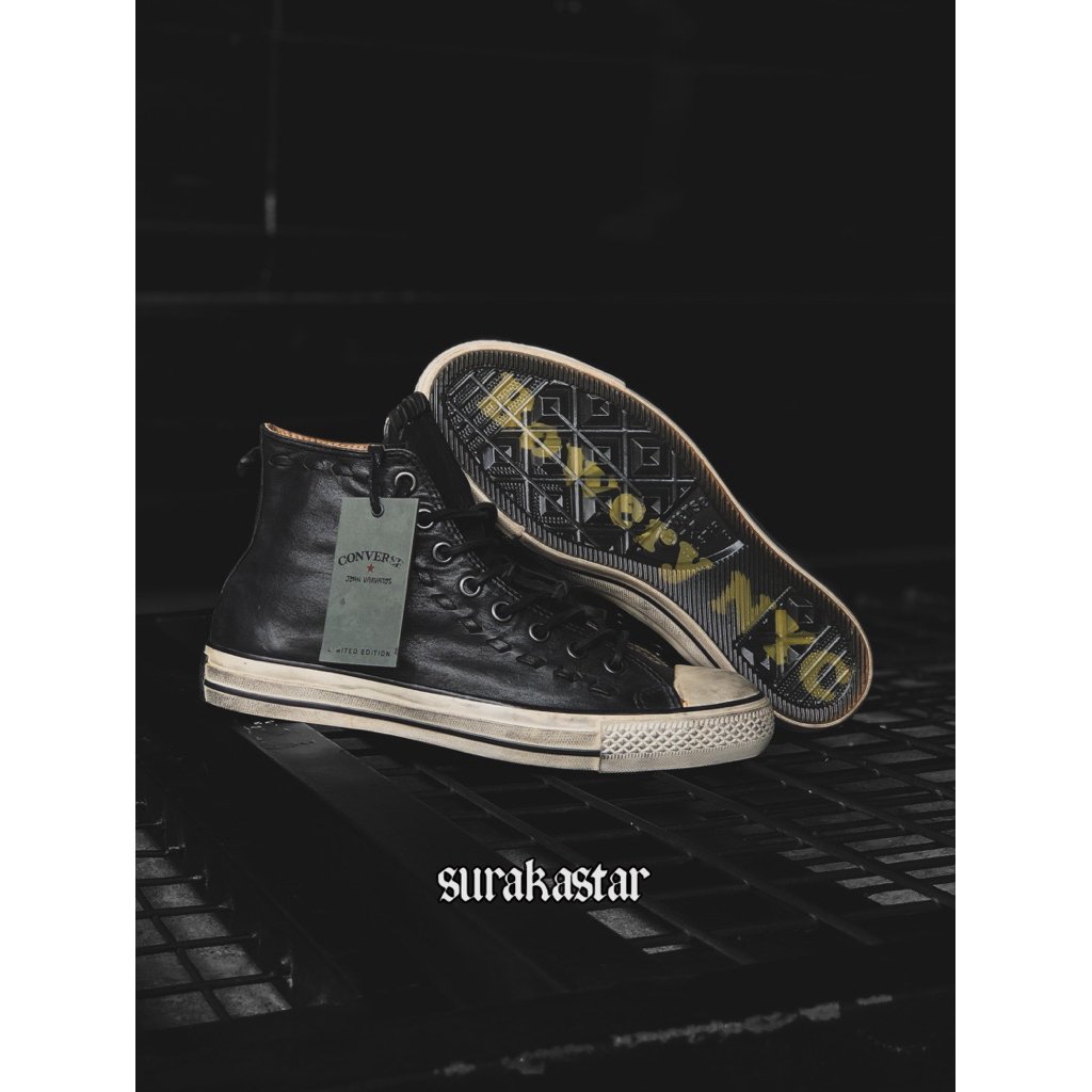 CONVERSE JOHN VARVATOS BOWERY NYC WOVEN LEATHER