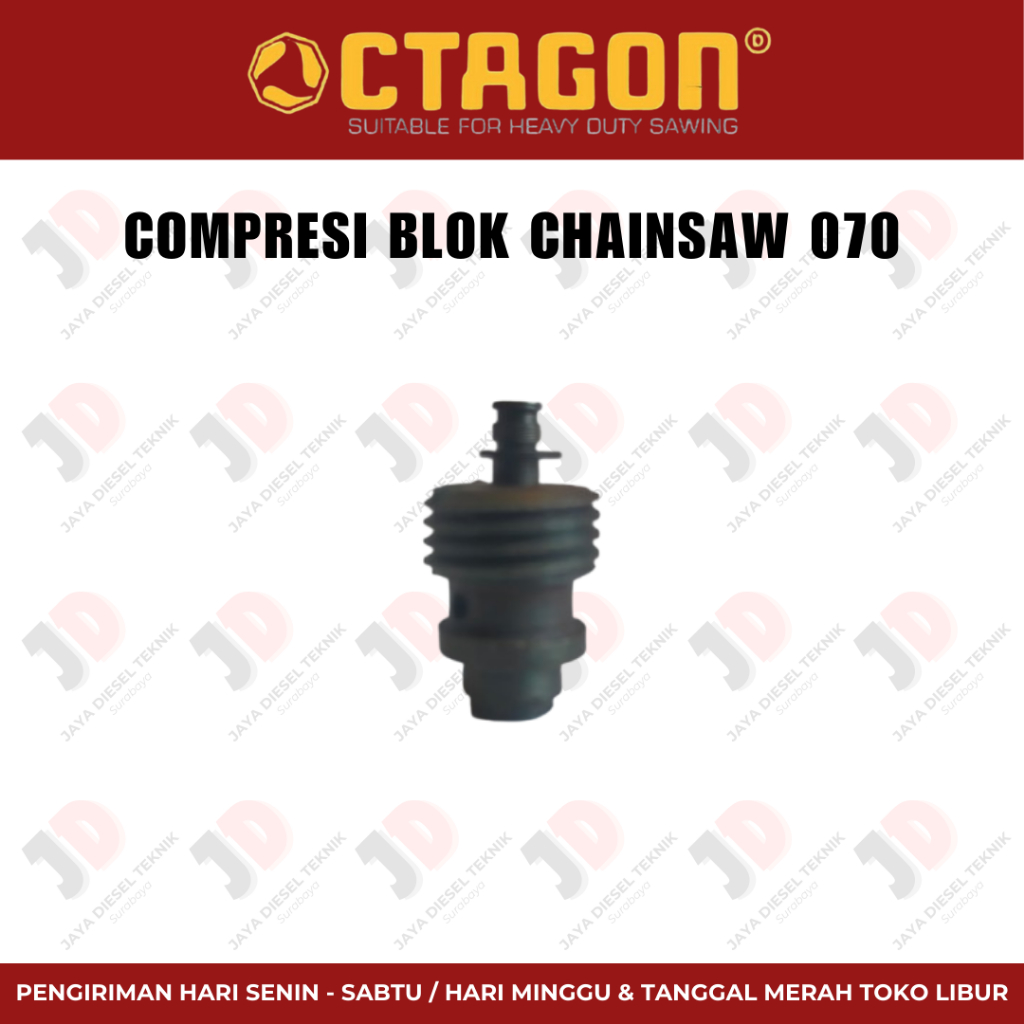 Compresi Blok Chainsaw 070 Original Merek Octagon