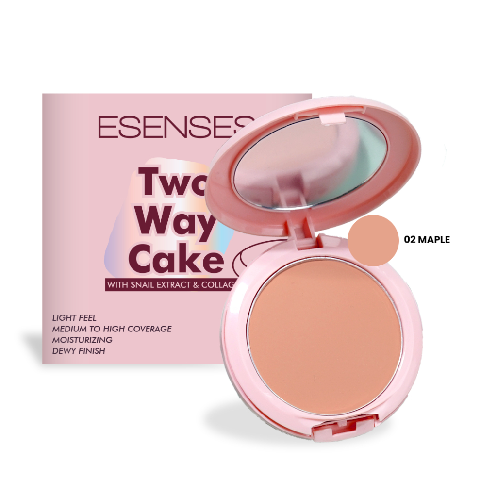 esenses two way cake with snail extract