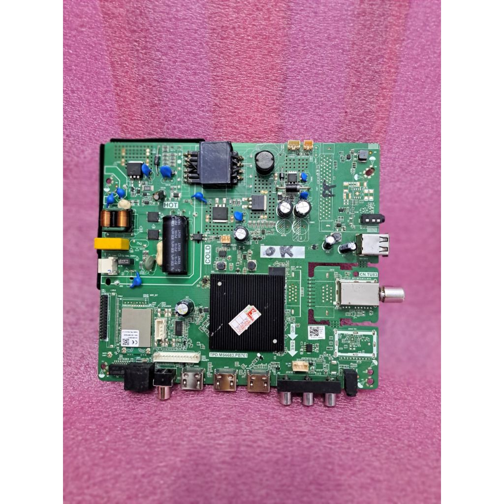 Mb mainboard mesin tv Polytron PLD 32BAG9953