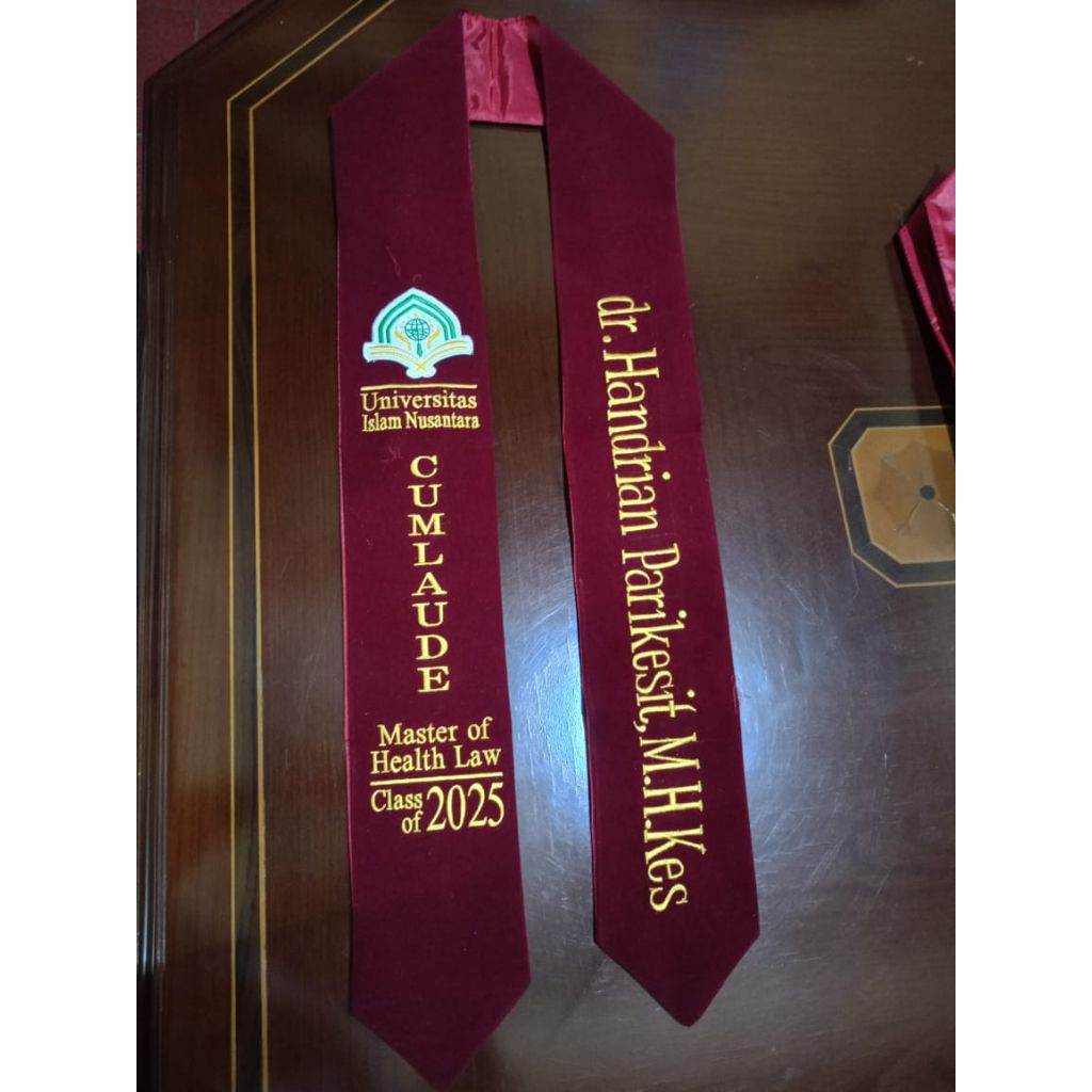 selempang wisuda(polosan),selempang polos