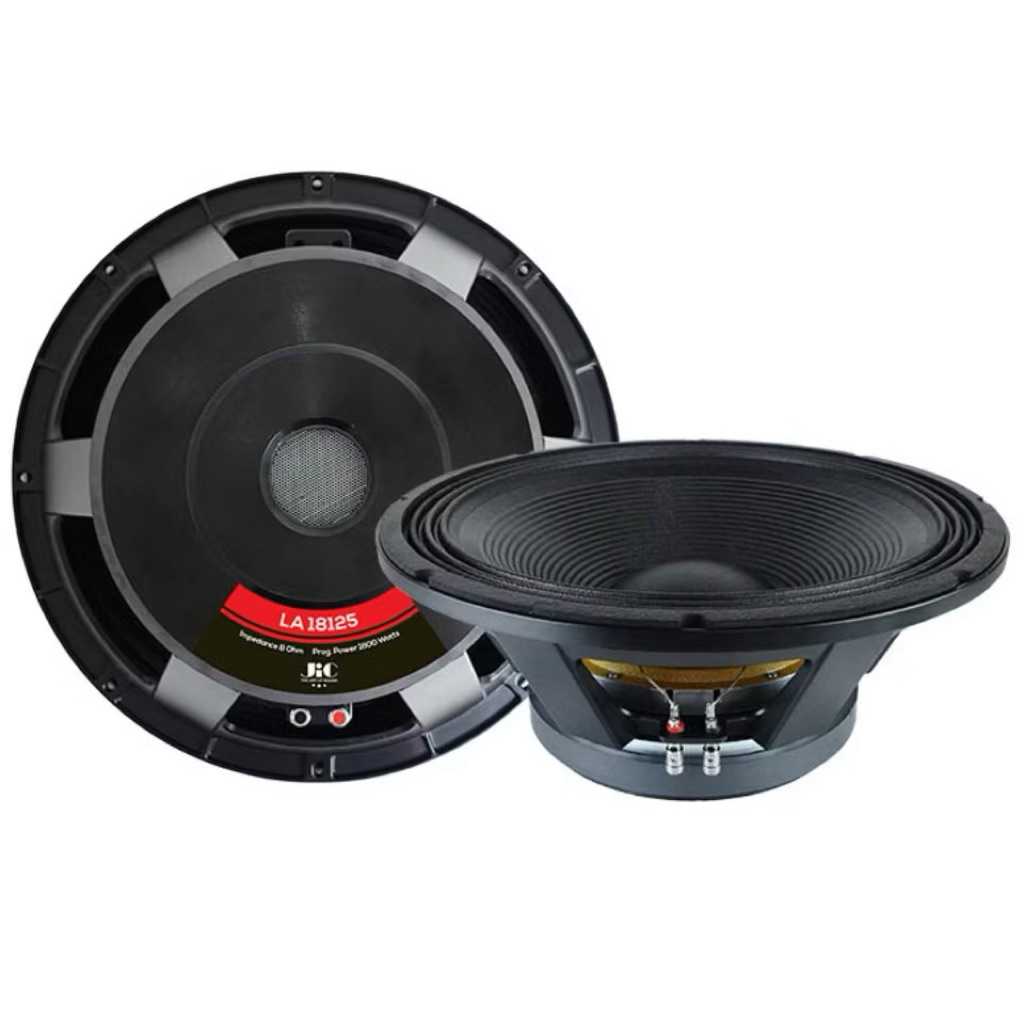 Speaker jic LA18125 wat 1800 voice coil 5" orginal