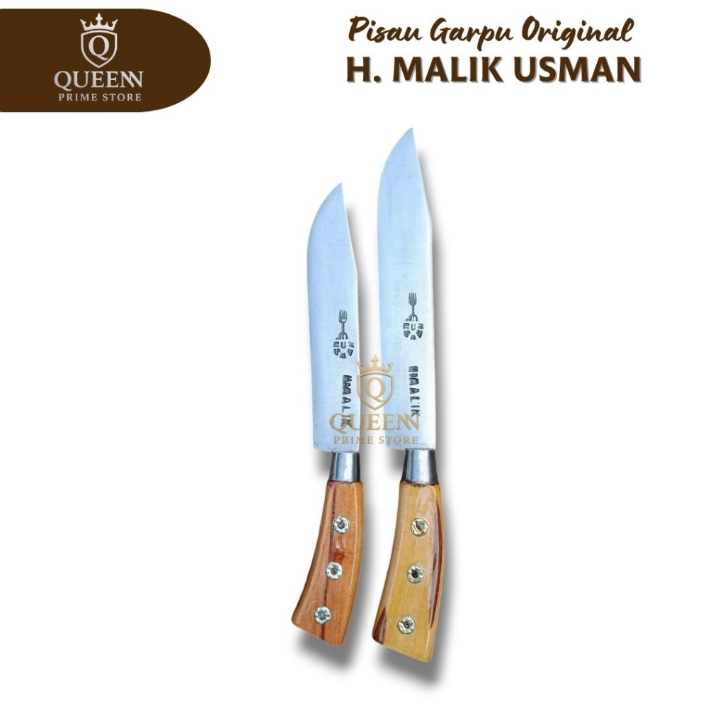 [Queen Prime] Pisau Garpu H. Malik (Usman) Asli Original [PISAU PANAS]