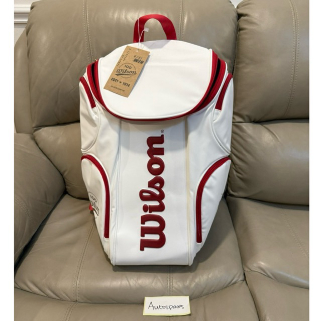 Wilson tennis backpack bag Wilson 100 Anniversary tour tennis backpack bag tennis bag tas tenis Wils