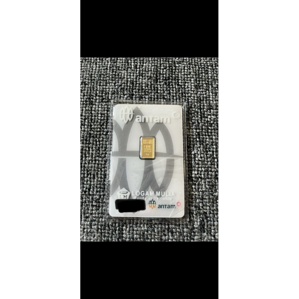 Emas Antam Logam Mulia  1Gram (RM)