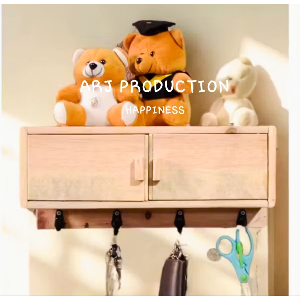 Kitchenset Mini Rak Dinding Minimalis Rak Dinding Serbaguna Rak dinding laci Gantungan kunci Rak mak