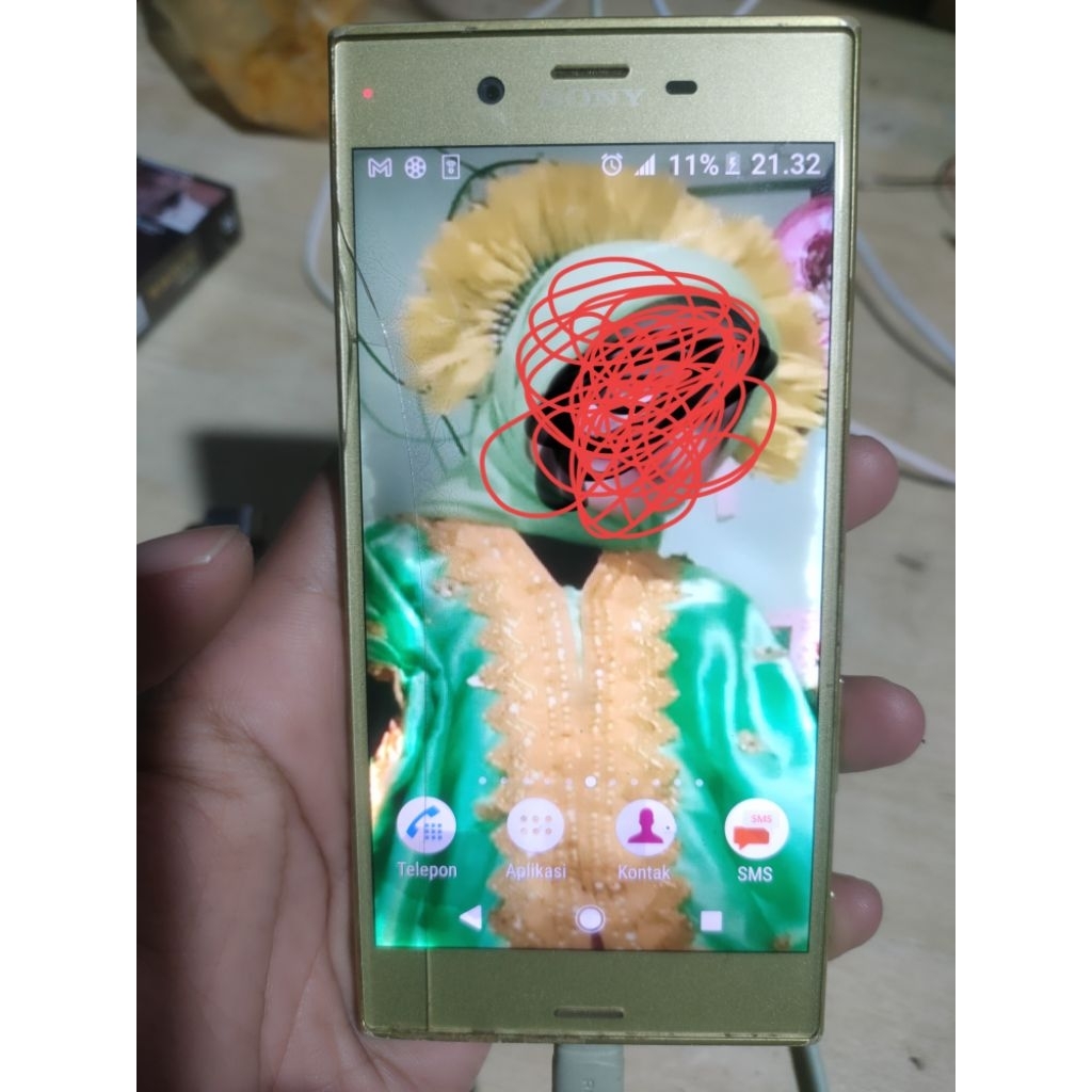 Sony Xperia XZS SOV35 3/32 second original