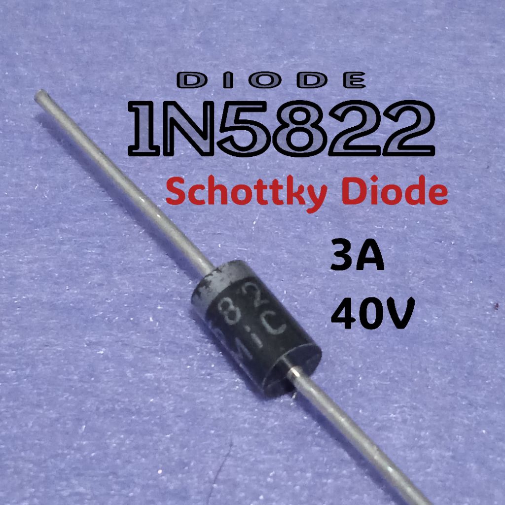 Diode 1N5822 3A 40V Schottky diode DC - DC conventer
