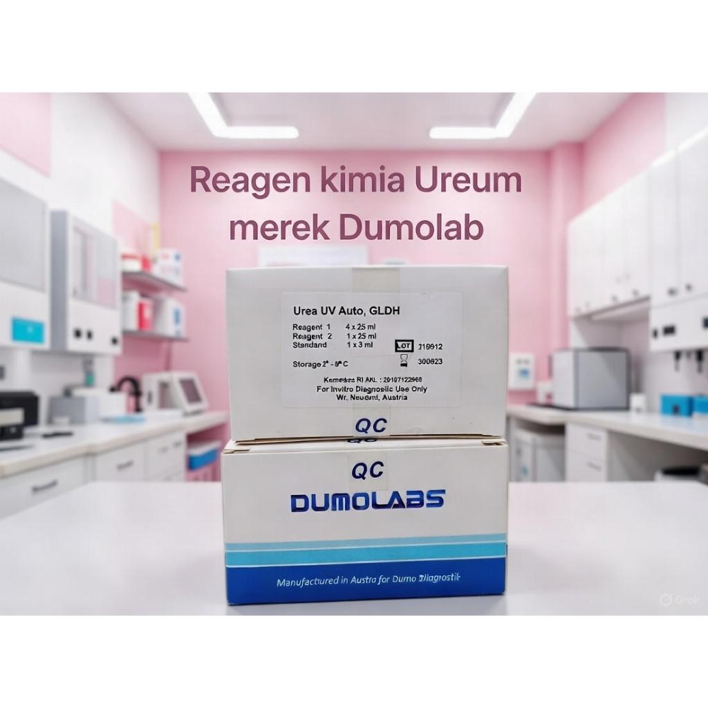 Reagen Kimia Klinik UREUM (UREA-UV) DUMOLAB – 100 Tes