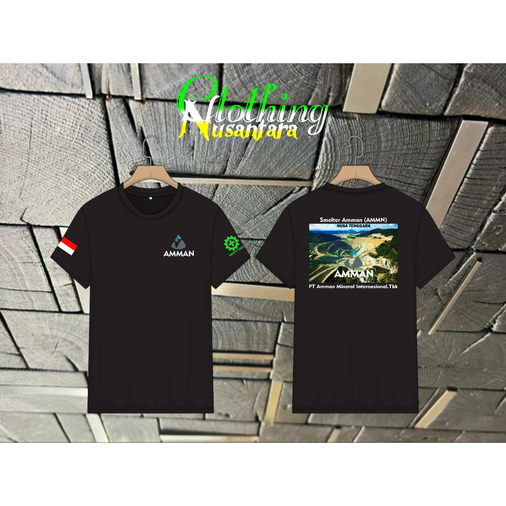 KAOS SMELTER AMMAN INTERNASIONAL SABLON PREMIUM