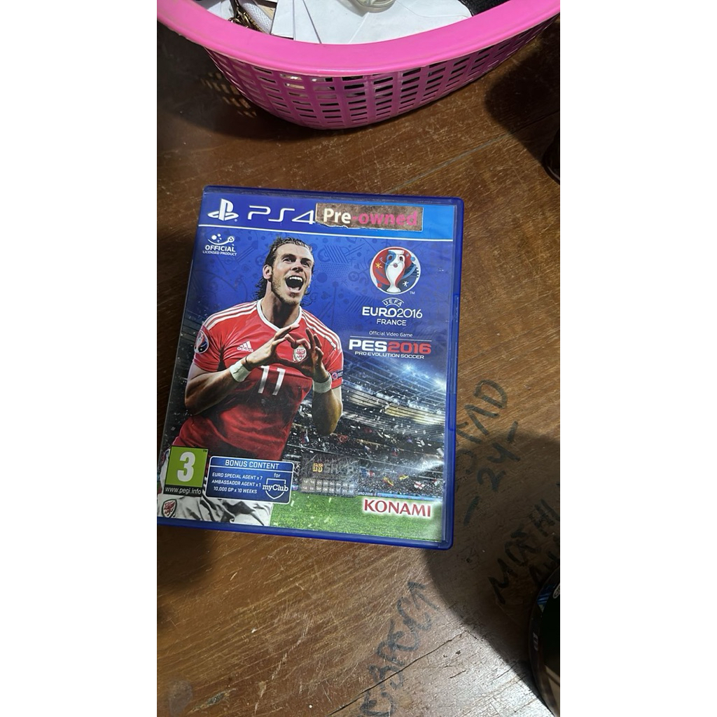Kaset PES 2016 EURO EDITION PS 4