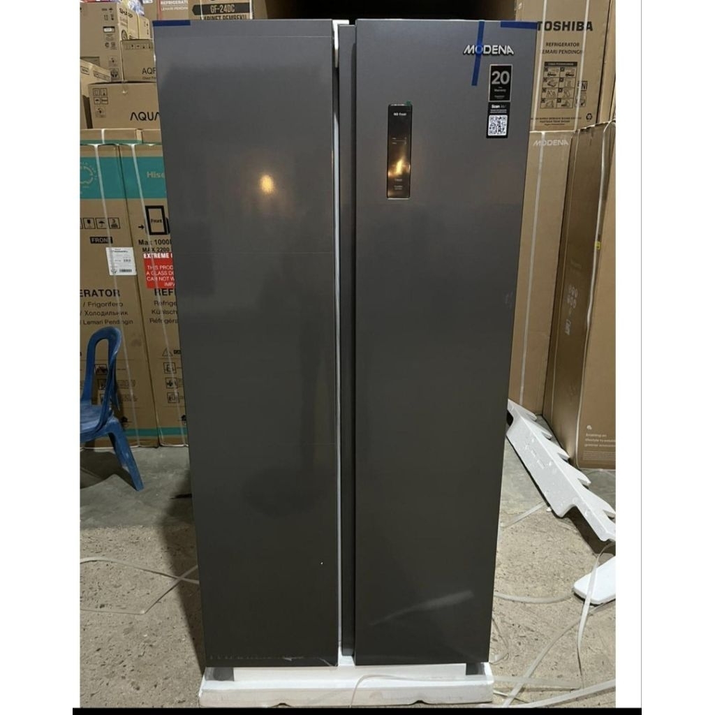 KULKAS SIDE BY SIDE MODENA RF 4671 SADS