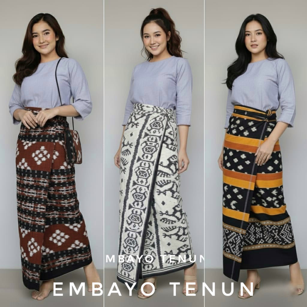 SARUNG TENUN PRIA/WANITA FREE TAS SEPU KHAS NUSANTARA NTT JEPARA TANA TORAJA NTB BLANKET