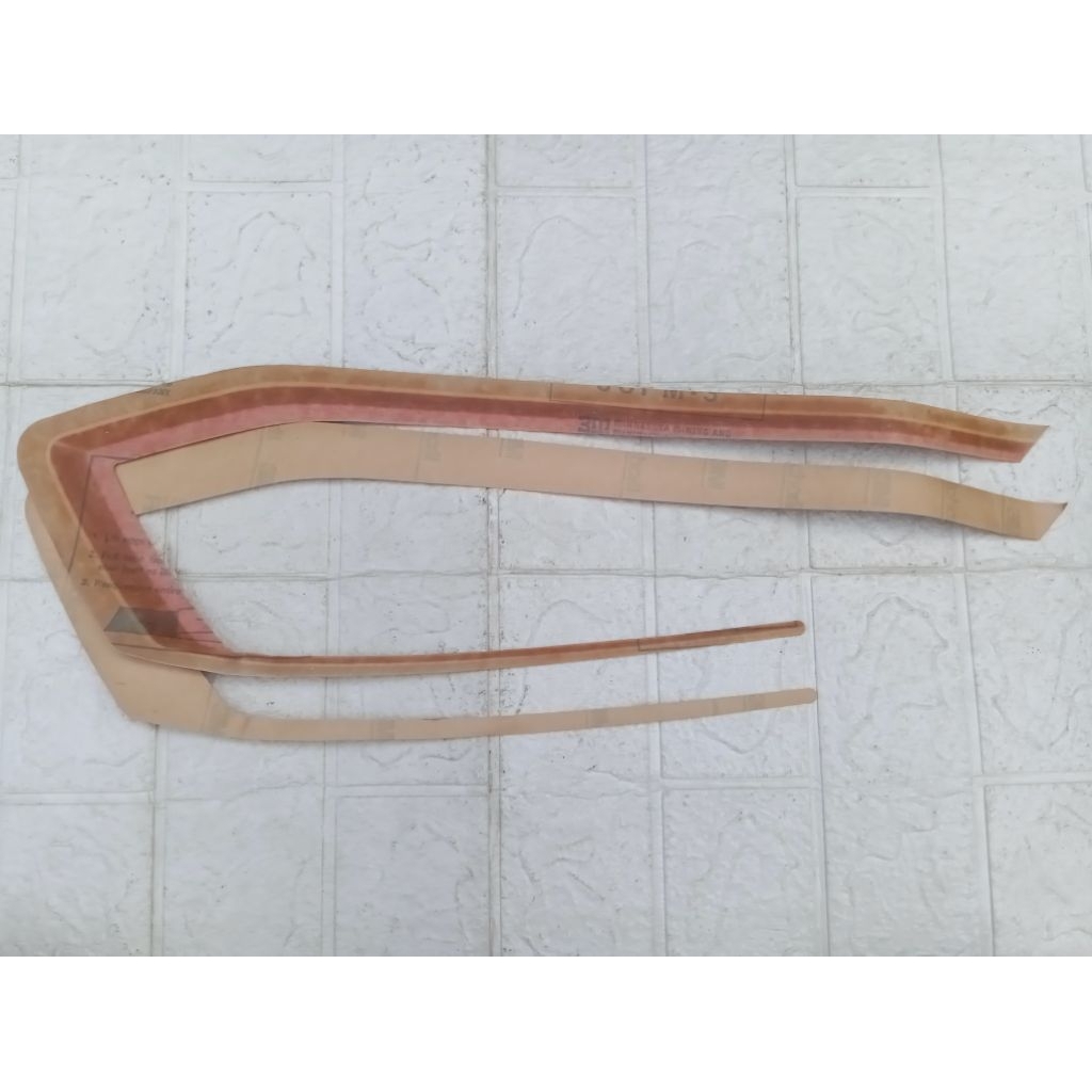 Striping sticker tangki Honda GL max GL pro type platina Original NOS