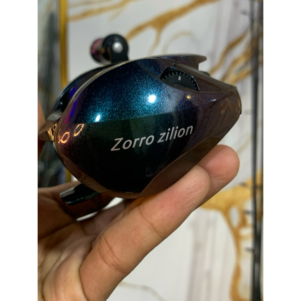 Reel bc dragcliker zorro maxdrag 9kg dan dc Defrtop suara zink