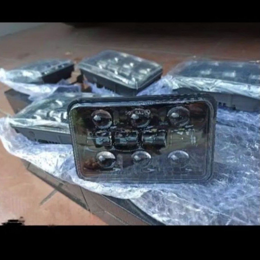 Lampu depan kotak LED 10mata ukuran 4x6 pnp rx king gl max gl 100 gl pro dll