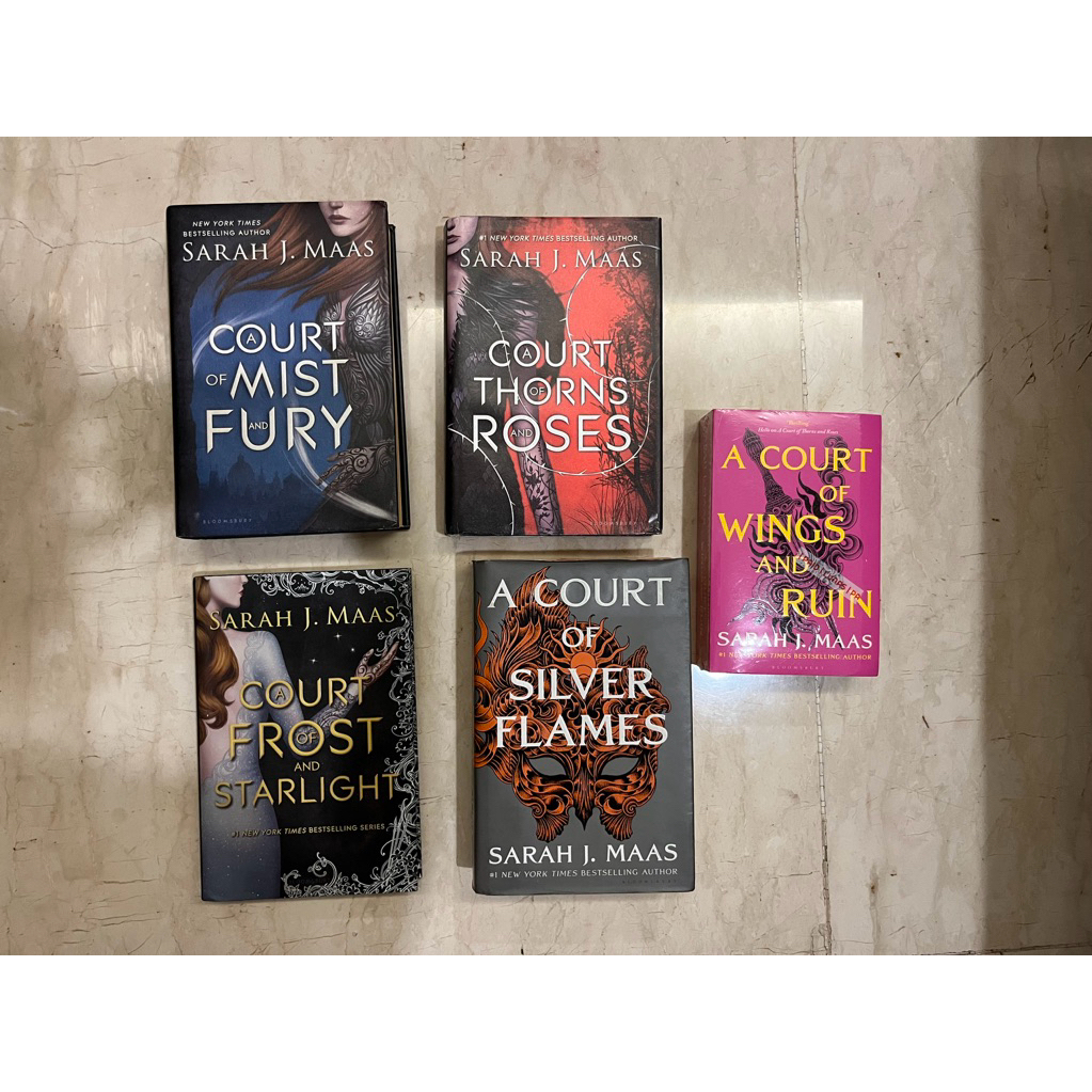 Preloved English Novel Official Original A Court Of Thorns and Roses ( ACOTAR ) by Sarah J.Mass, A C